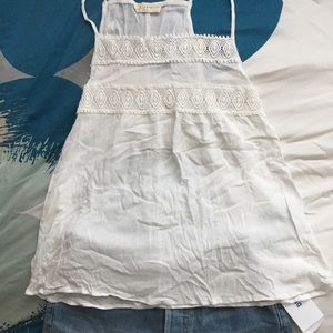 Sleeveless summer shirt.